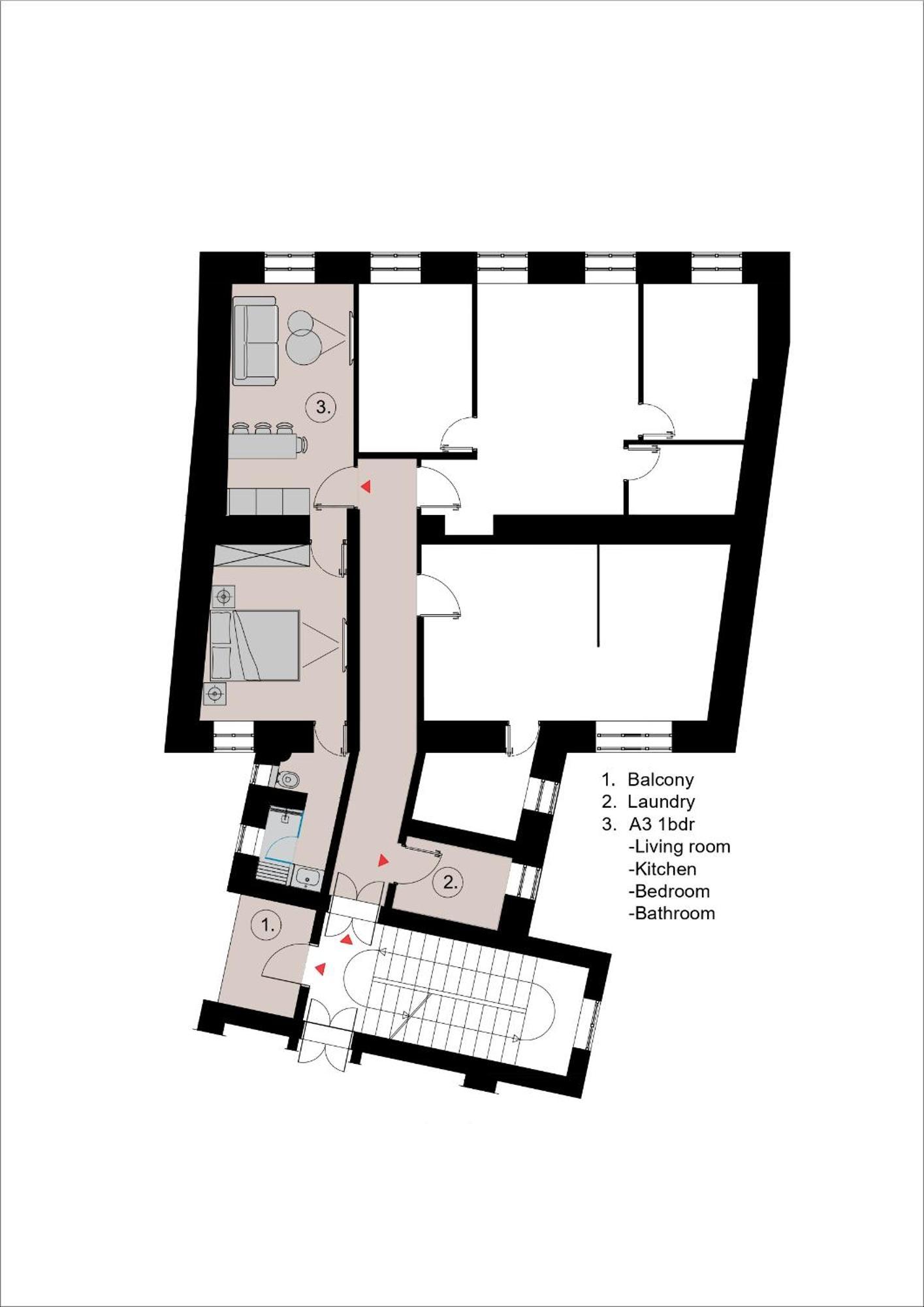 Central Apartments Сараєво Екстер'єр фото